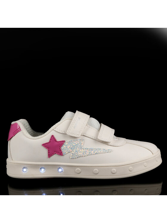 Geox Geox Αθλητικά J Skylin Girl J458WA 000BC C0563 D Εκρού
