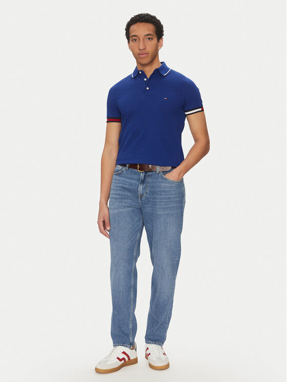 Tommy Hilfiger Tommy Hilfiger Blugi Harlem MW0MW38815 Albastru Tapered Fit