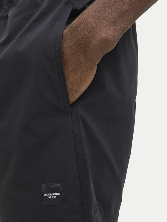 Jack & Jones Jack & Jones Szorty kąpielowe Maui 12272949 Czarny Regular Fit
