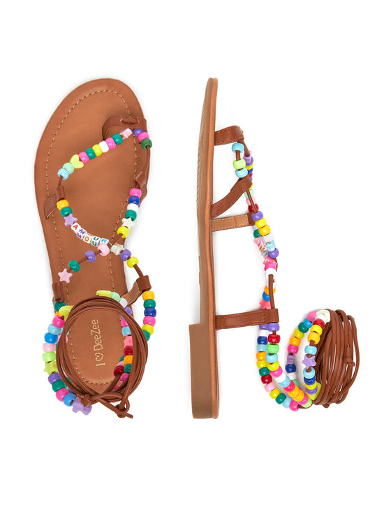 DeeZee DeeZee Sandały 3575 Brązowy