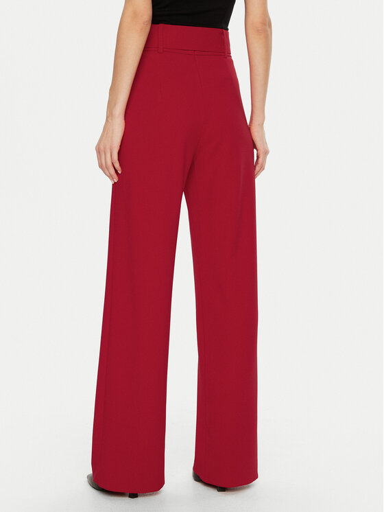 Rinascimento Rinascimento Stoffhose CFC0121912003 Rot Regular Fit