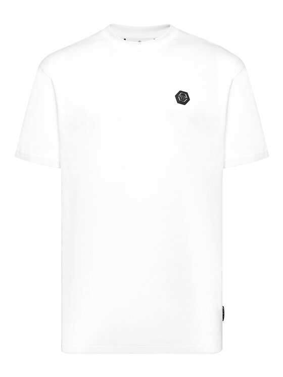 PHILIPP PLEIN PHILIPP PLEIN T-Shirt 23495 Biały Regular Fit