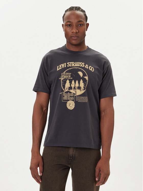 Levi's® Levi's® T-Shirt 87373-0257 Černá Relaxed Fit