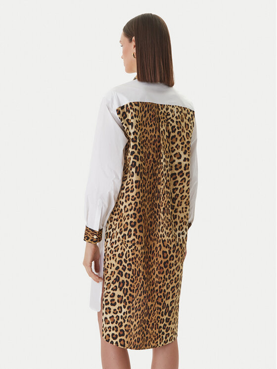 LOLA CASADEMUNT LOLA CASADEMUNT Marškinių tipo suknelė LS2615118 Écru Loose Fit