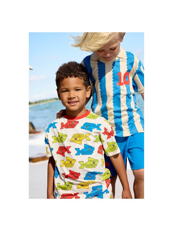 LEGO LEGO T-Shirt 11011350/138 Biały Regular Fit