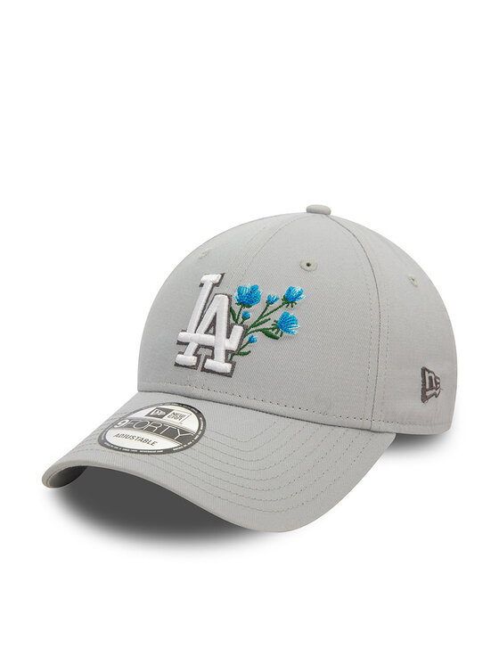 New Era Cepure ar nagu Flower Icon 9Forty 60565526 Pelēks