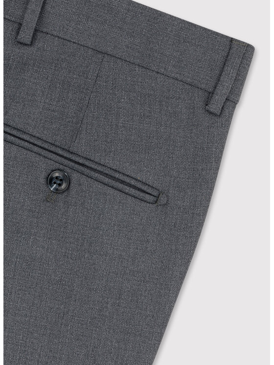 Pako Lorente Pako Lorente Spodnie garniturowe P24SF-6G-020 Szary Slim Fit