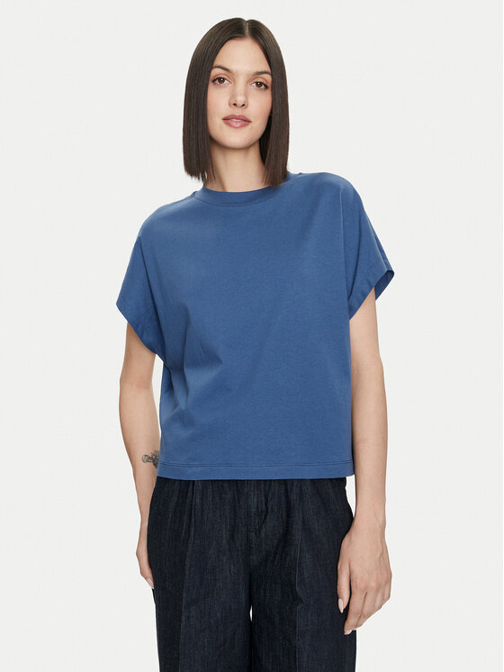 United Colors Of Benetton Tricou 3096D1071 Albastru Relaxed Fit