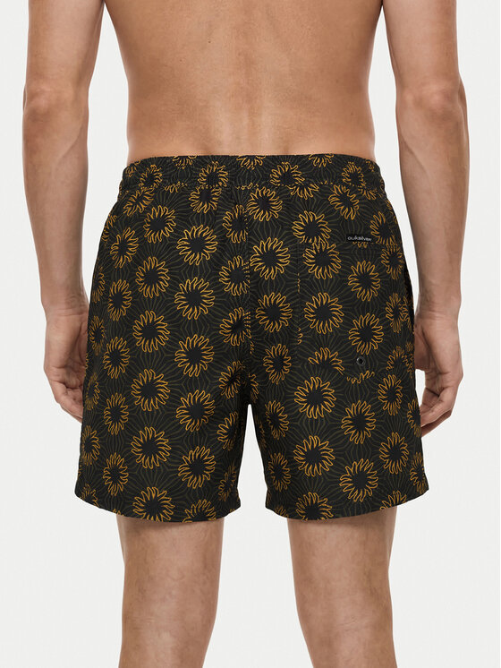 Quiksilver Quiksilver Plaukimo šortai Everyday Printed Volley 15 EQYJV04219 Juoda Regular Fit