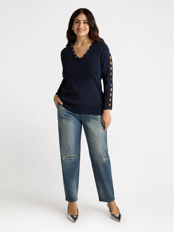 Fiorella Rubino Fiorella Rubino Jeansy P551T104778N024 Niebieski Regular Fit
