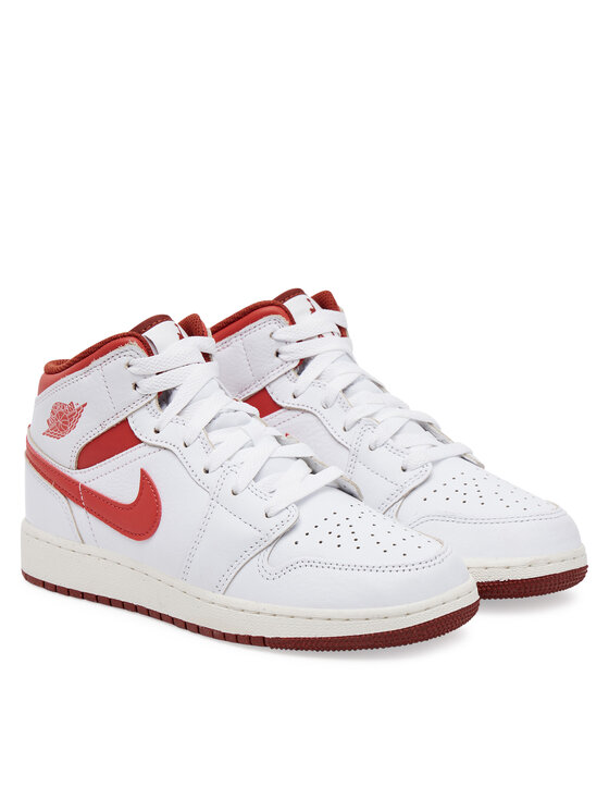 Nike Nike Sneakersy Air Jordan 1 MID SE FJ3464 Bílá
