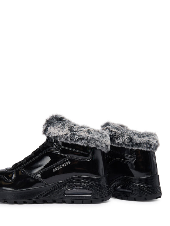 Skechers Skechers Μποτίνια Uno Rugged 168126/BBK Μαύρο