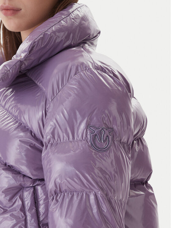 PINKO PINKO Geacă de iarnă 101598 A2P7 Violet Regular Fit