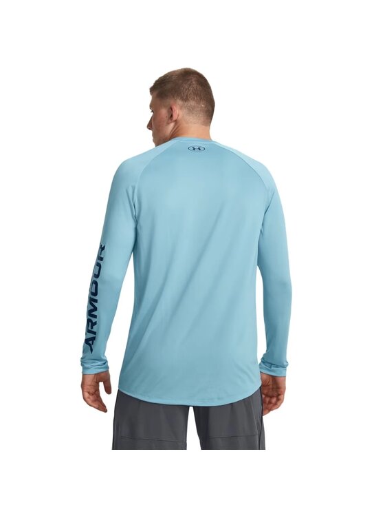 Under Armour Under Armour Longsleeve 1379782-490 Niebieski Regular Fit