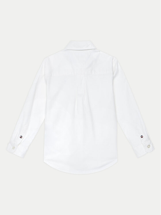 Tommy Hilfiger Tommy Hilfiger Риза KB0KB09265 M Бял Regular Fit