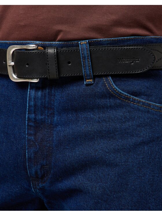 Wrangler Wrangler Pasek Damski 112372622 Czarny