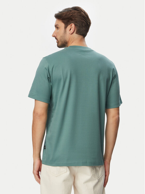 Jack & Jones Jack & Jones Póló Blaowen Ss 12292397 Zöld Regular Fit