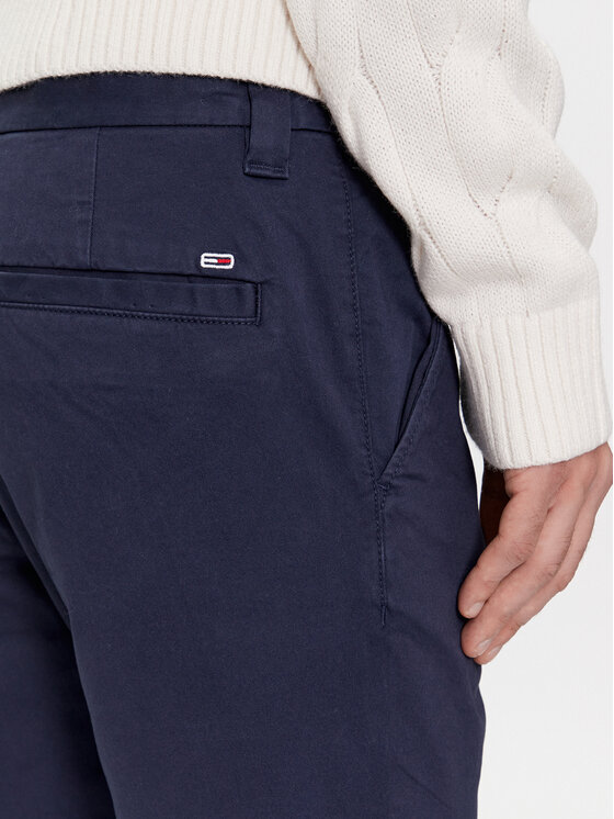 Tommy Jeans Tommy Jeans Pantaloni chino DM0DM16758 Blu scuro Slim Fit