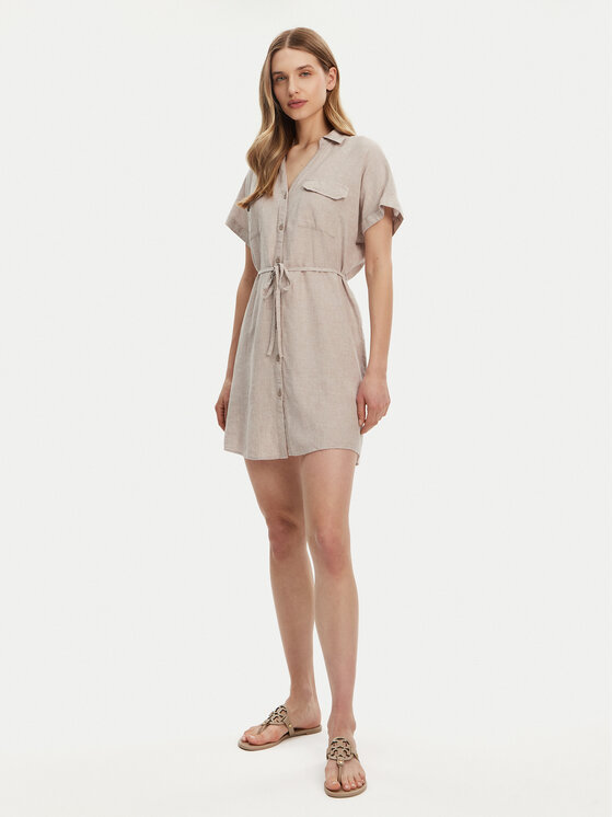 Vero Moda Vero Moda Ljetna haljina Linn 10323027 Siva Relaxed Fit