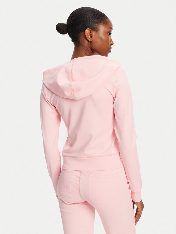 Juicy Couture Juicy Couture Bluza Active JCSAS125401 Różowy Slim Fit