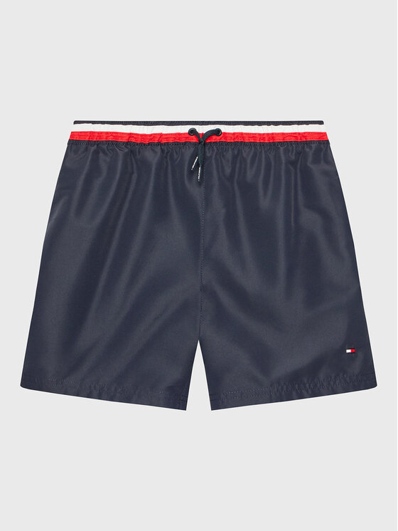 Tommy Hilfiger Tommy Hilfiger Plaukimo šortai UB0UB00419 Tamsiai mėlyna Regular Fit