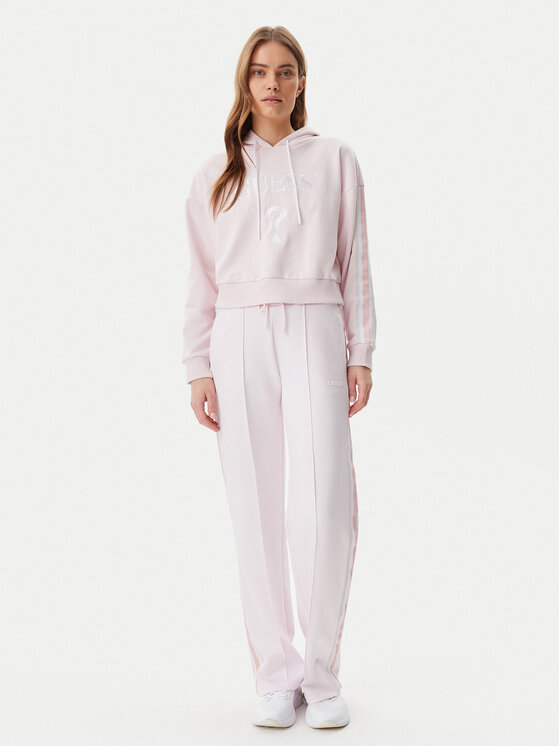 Guess Guess Pantaloni trening V5GB12 KCRU2 Roz Regular Fit
