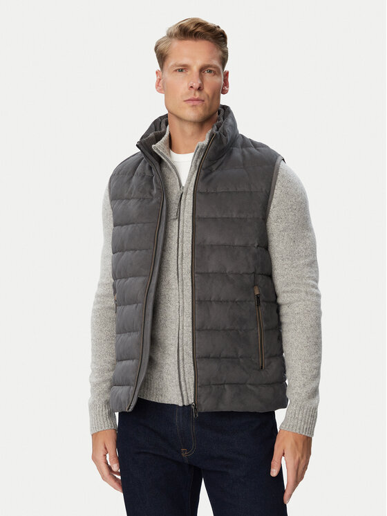 Milestone Milestone Sportski prsluk MSDawson 630372 60915 Tamno siva Regular Fit