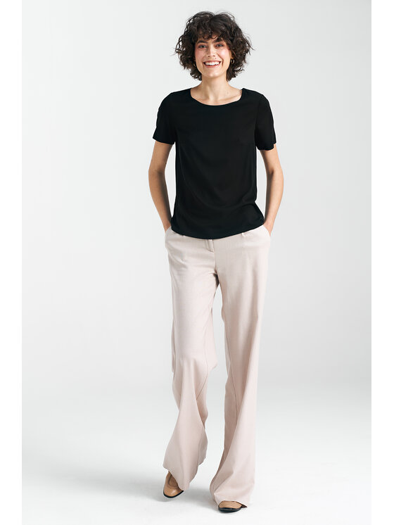 NIFE NIFE Halenka B185 Černá Regular Fit