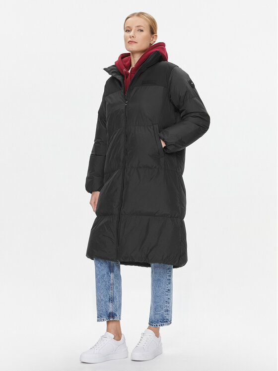 Tommy Hilfiger Tommy Hilfiger Geacă de iarnă New York WW0WW39749 Negru Relaxed Fit