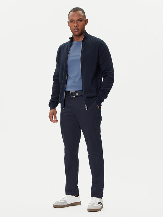 BOSS BOSS Kardigan H-Idino 50543150 Tamnoplava Regular Fit