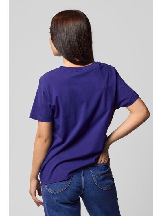 Lee Lee T-shirt MINI LOGO TEE Blu Regular Fit