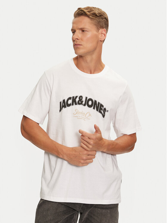Jack & Jones Jack & Jones Súprava tričiek Bronx 12271571 Čierna Relaxed Fit