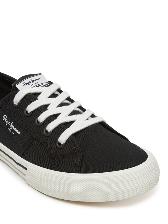 Pepe Jeans Pepe Jeans Tenisówki Brady Basic W PLS31287 Czarny