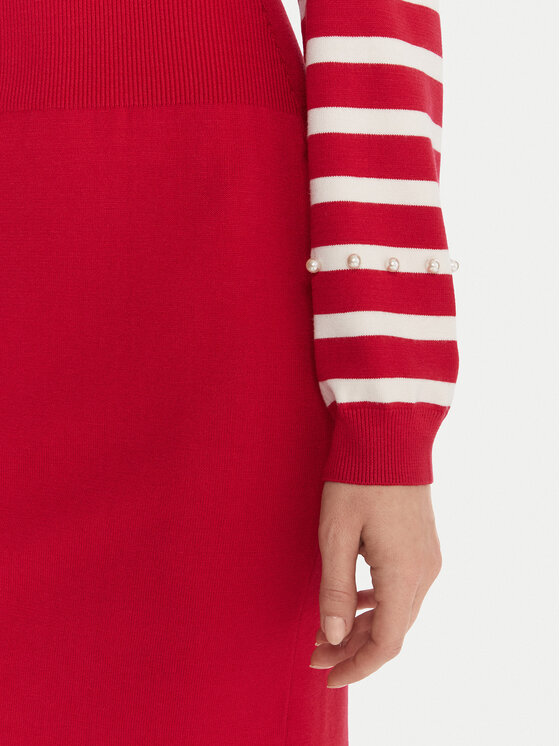 Liu Jo Liu Jo Трикотажна сукня TF5215 MS63L Червоний Regular Fit