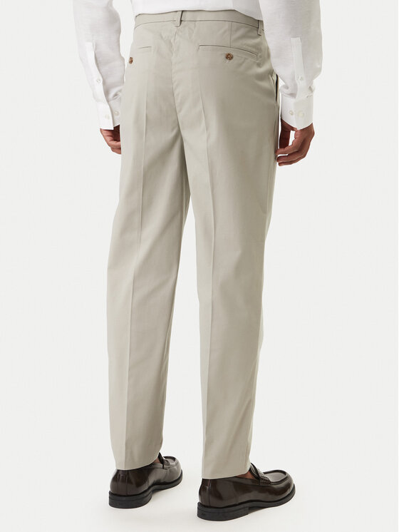 Calvin Klein Calvin Klein Čino bikses LV04LE612G Bēšs Slim Fit