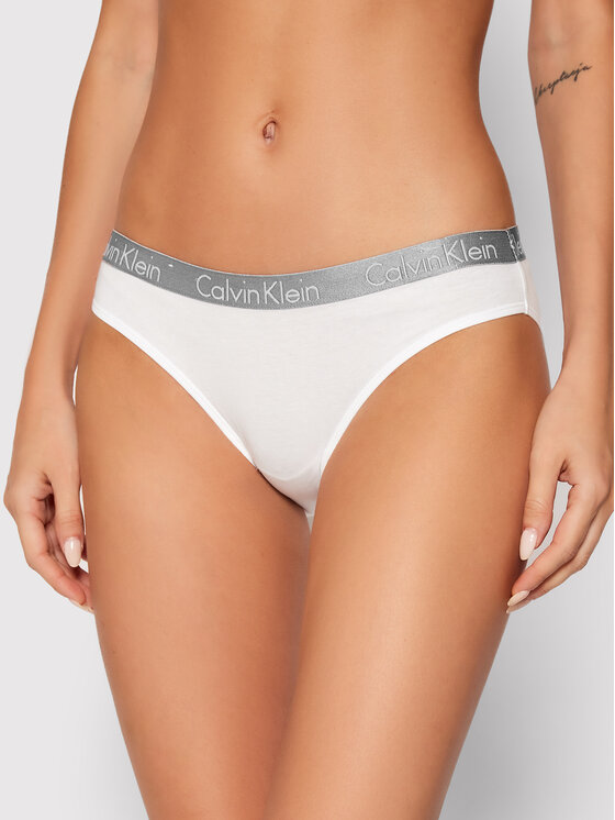 Calvin Klein Underwear Klasične Spodnje Hlačke 000QD3540E Bela