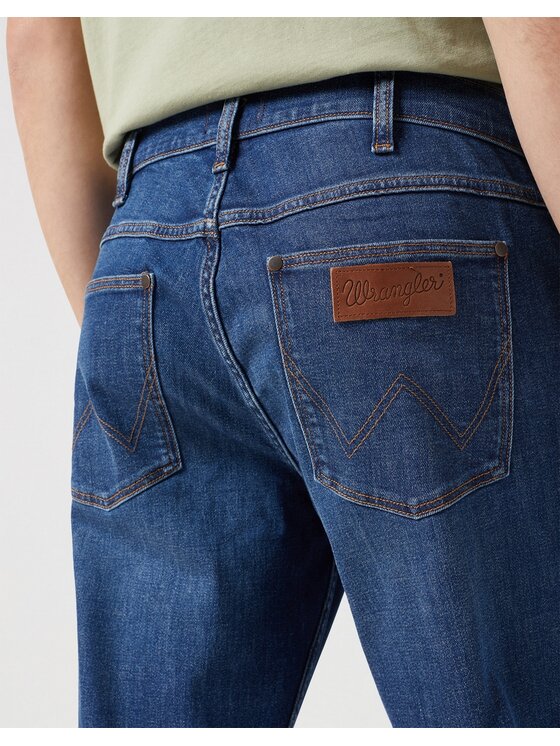 Wrangler Wrangler Jeansy Greensboro Winston Niebieski Regular Fit