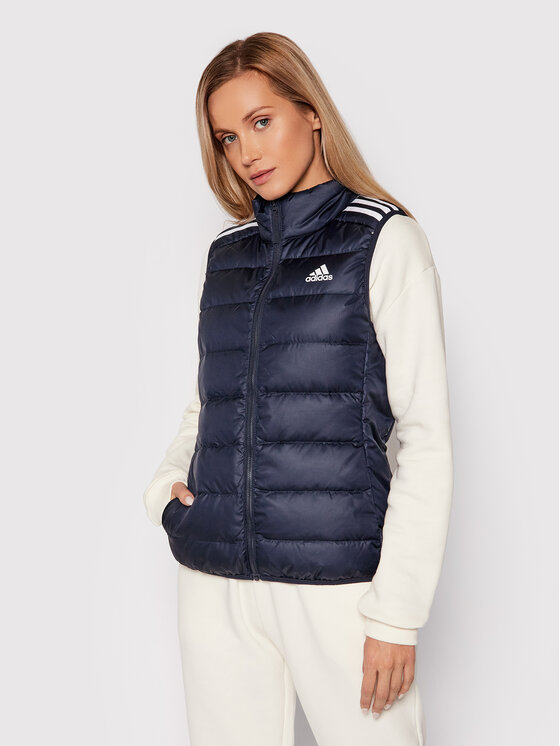 adidas adidas Prsluk Essentials Down Vest GT9137 Tamnoplava Regular Fit