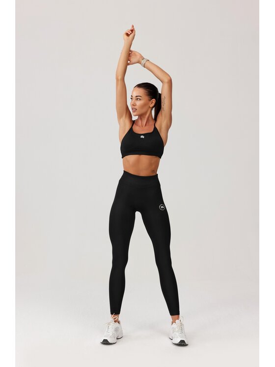 ROUGH RADICAL ROUGH RADICAL Leggings SEAMLESS GLOW LONG Nero Slim Fit