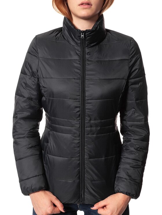 Wrangler Wrangler Kurtka damska PUFFER Czarny Regular Fit