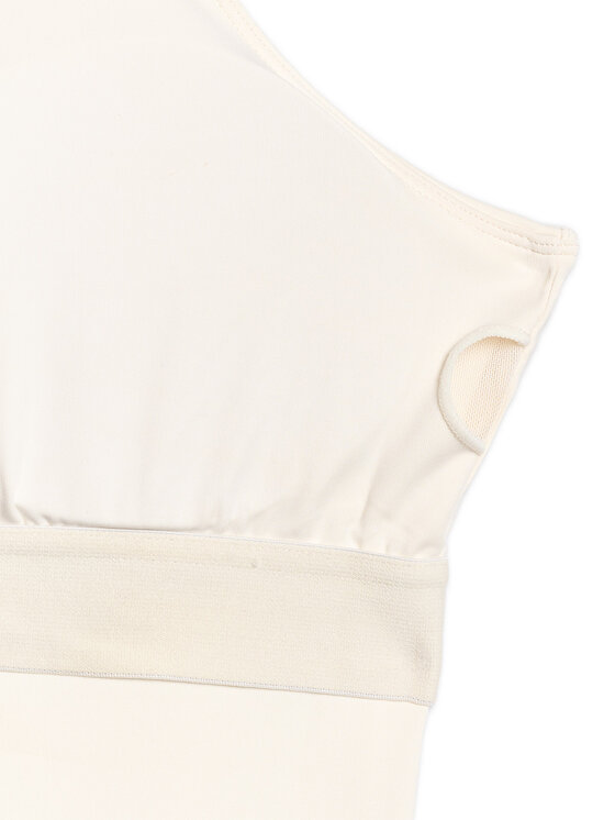4F 4F Tank top MULTI ACTIVE Kremowy Slim Fit