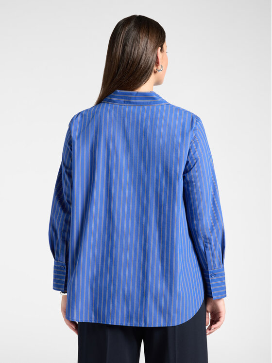 Elena Mirò Elena Mirò Camicia 5027P200364N001 Blu Over Fit