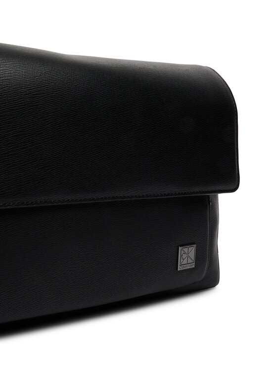 Calvin Klein Calvin Klein Brašna Emblem Hw Flap Messenger LV04D3299G Černá