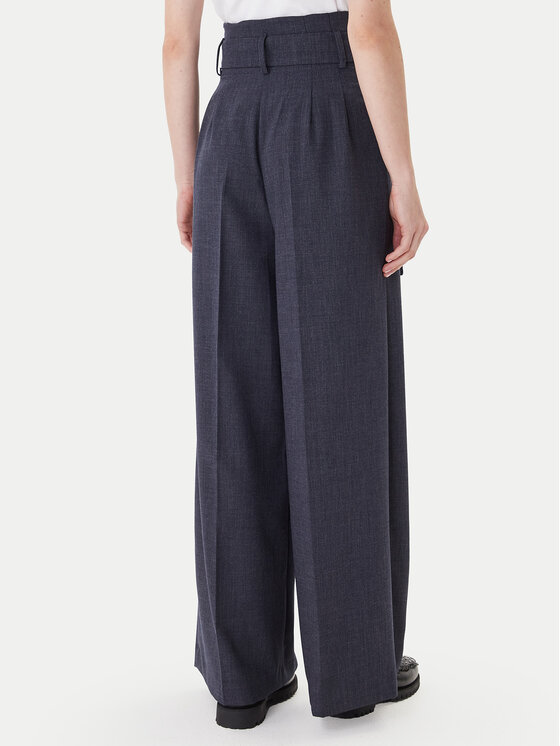 ViCOLO ViCOLO Pantaloni din material GRA Bleumarin Regular Fit