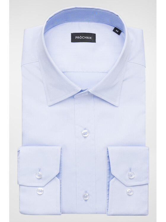 Próchnik Próchnik Koszula PM26 KO073222000059 Błękitny Slim Fit