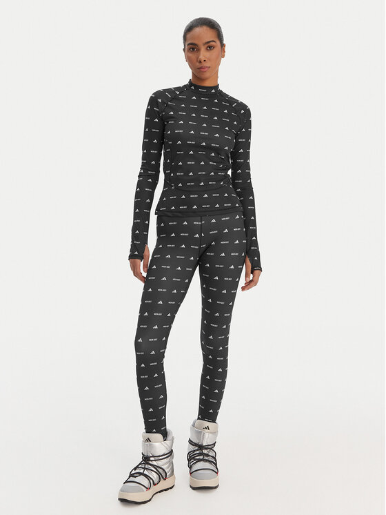 adidas adidas Leggings Moon Boot JM8912 Crna Slim Fit