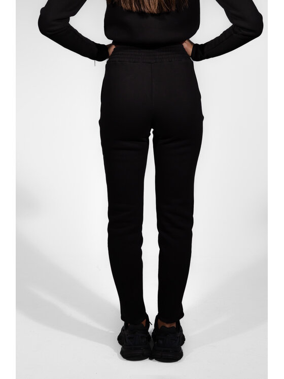 MANDRAGORA MANDRAGORA Pantaloni da tuta cudowronka Nero Slim Fit