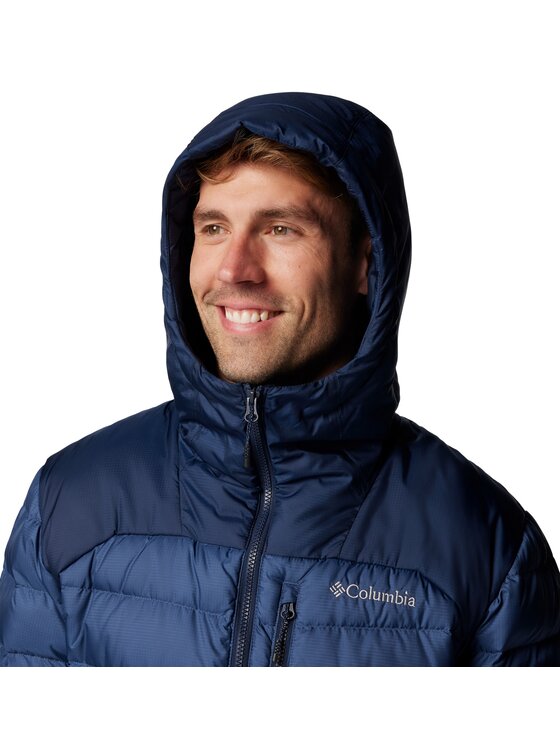 Columbia Columbia Kurtka puchowa 208614 Niebieski Regular Fit