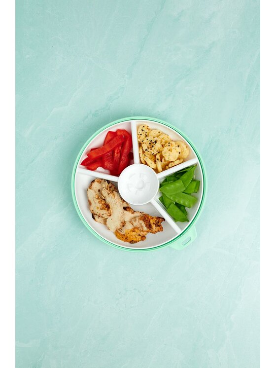 GoBe Kids GoBe Kids Lunchbox Large Snack Spinner Zielony
