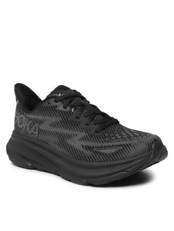 Hoka Hoka Παπούτσια για Τρέξιμο Clifton 9 1127896 Μαύρο